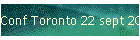 Conf Toronto 22 sept 2006